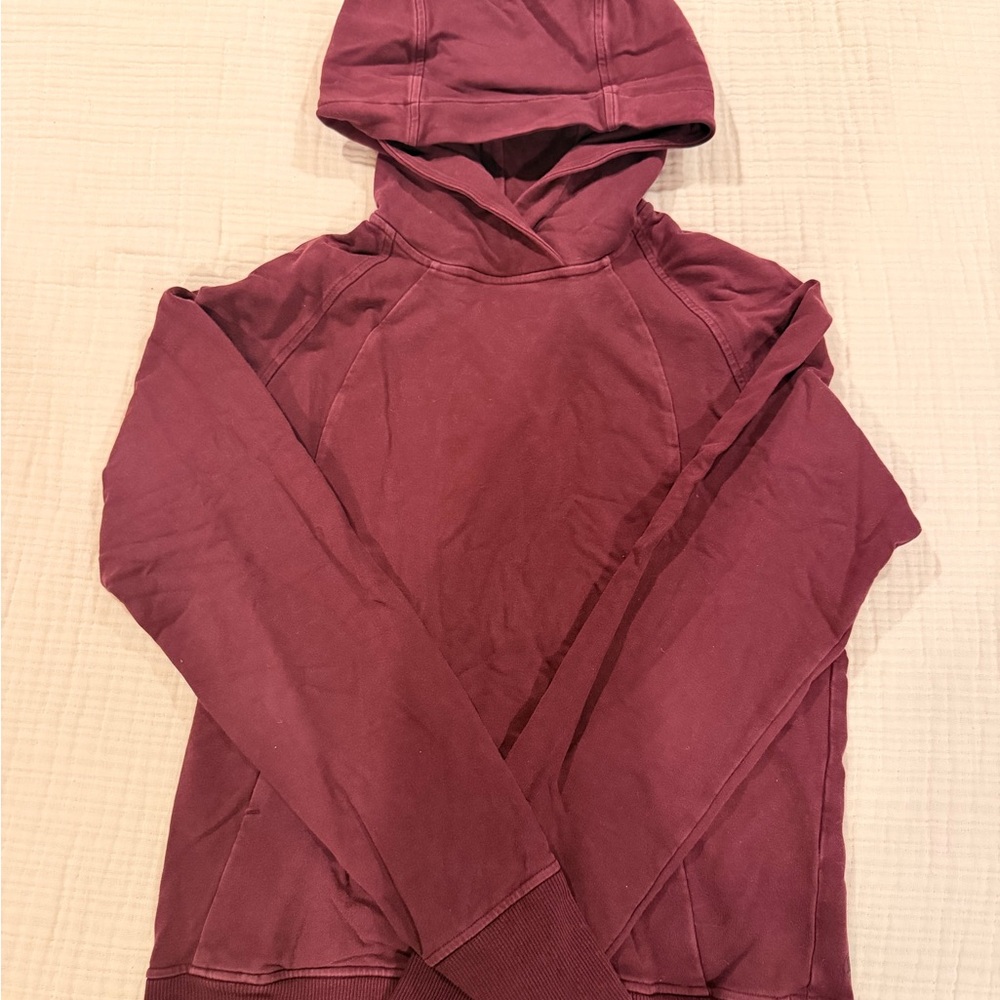 lululemon athletica Burgundy Hoodie